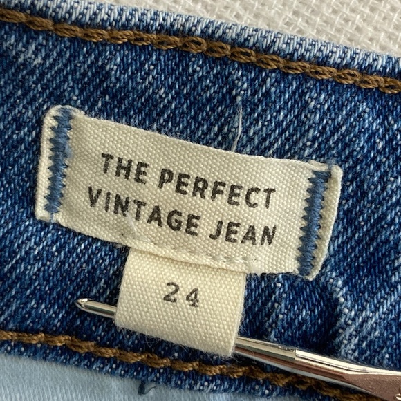 Madewell The Perfect Vintage Jean in Enmore Wash Raw Hem - Picture 13 of 15
